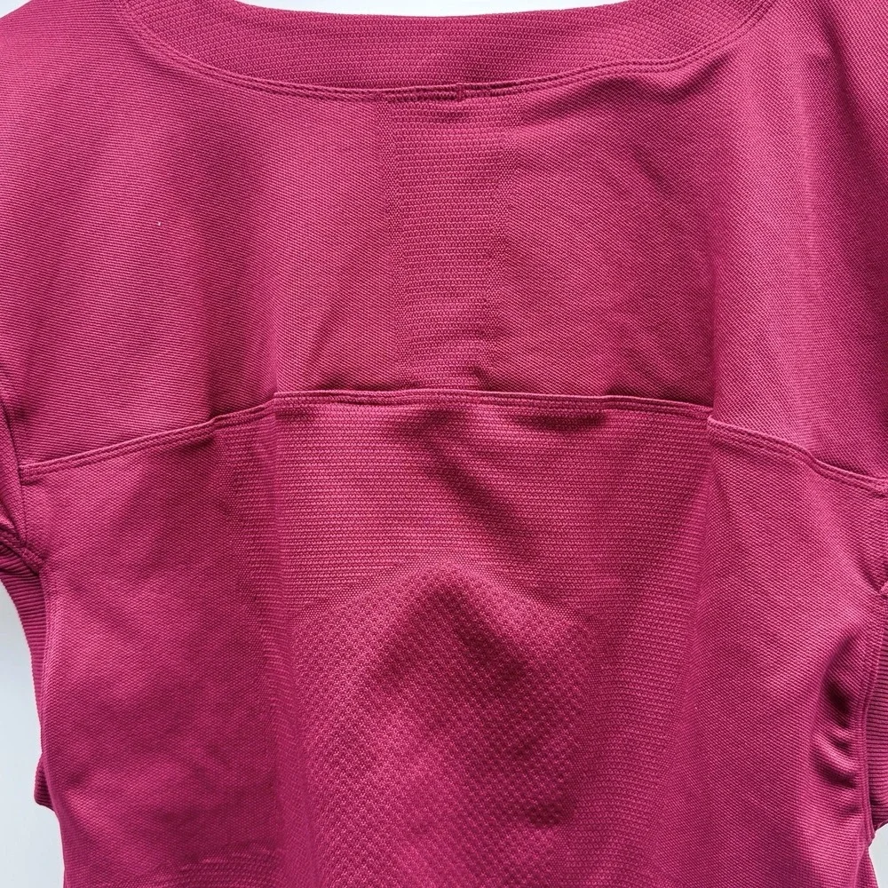 Adidas Mens 2XL Primeknit Maroon Football Jersey , Tech-fit
